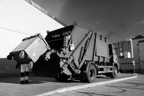 Person using an accessible website in the Rubbish Less area
