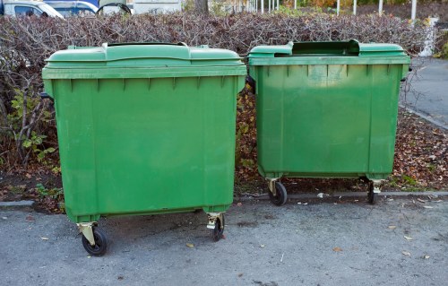 Construction commercial waste disposal site in London
