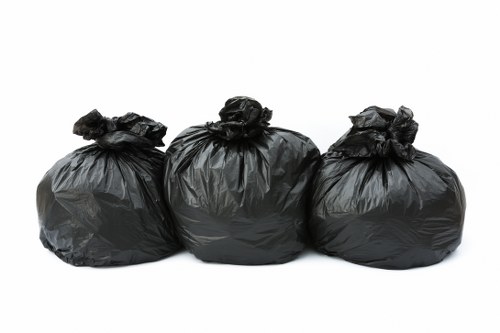 House clearance team sorting items for recycling in London