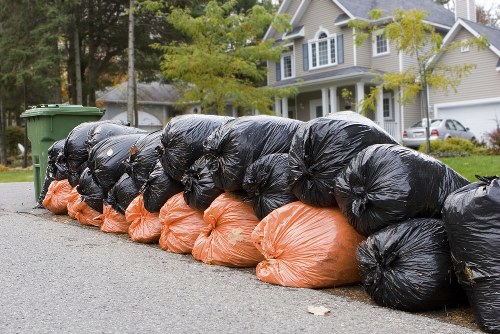 Community benefits of producing less rubbish