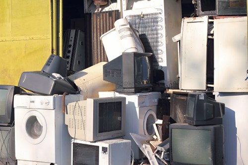 Household recycling system in a London home
