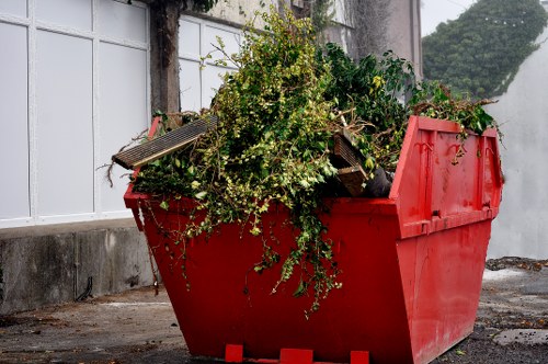 Safe and efficient loft clearance service in London with items ready for removal