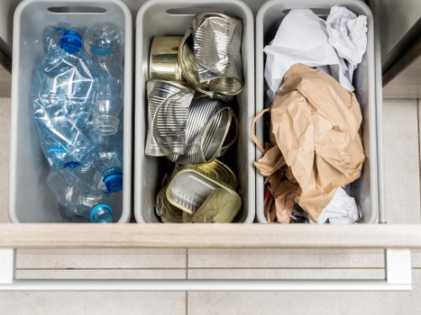 Household rubbish removal and recycling in London